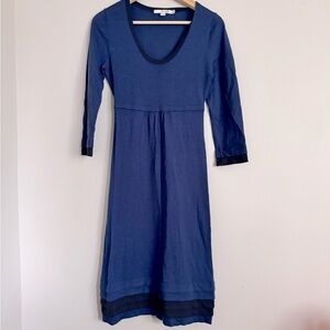 Boden Blue Wool Sweater Dress US 4